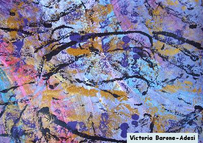 Australia acrylic abstract art