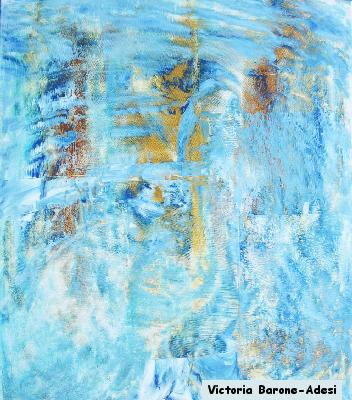 Blue 2 arte acrilica astratta