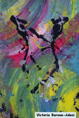 Mother Nature arte acrilica astratta