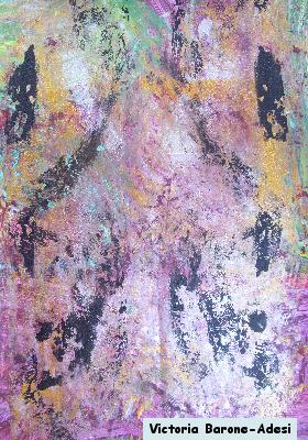 Smear arte acrilica astratta