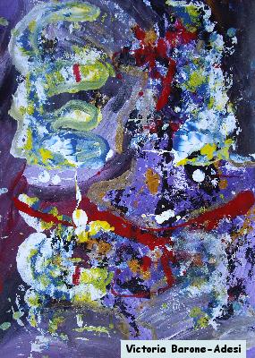 Venice Glass arte acrilica astratta