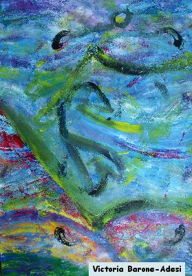 Wind Storm arte acrilica astratta