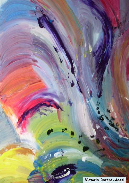 Evocation arte acrilica astratta