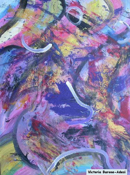 Third Eye acrylic abstract art