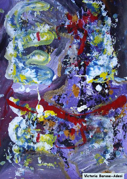 Venice Glass arte acrilica astratta