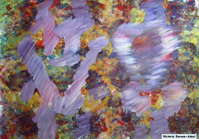 My Parents arte acrilica astratta