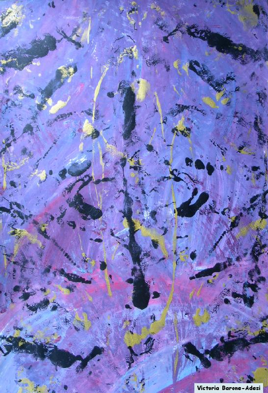 Royal Cloth arte acrilica astratta