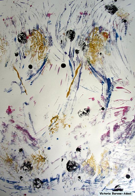 Spirit arte acrilica astratta