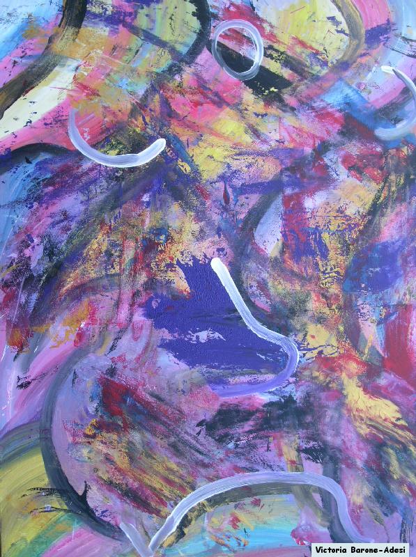 Third Eye acrylic abstract art