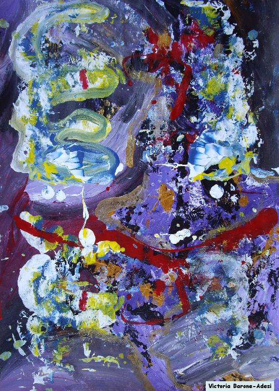 Venice Glass arte acrilica astratta