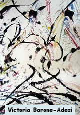 Black Lines 2 acrylic abstract art