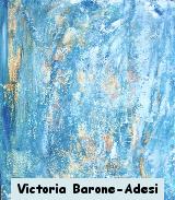 Blue arte acrilica astratta