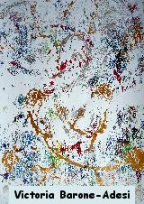 Brave Bird acrylic abstract art