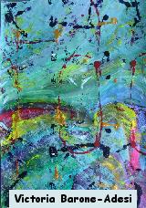 Fantasy acrylic abstract art