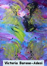 Feather Spirit acrylic abstract art