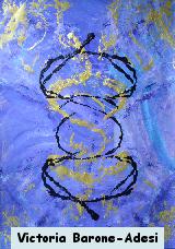 Genie acrylic abstract art