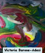 Jumping Girl acrylic abstract art