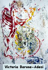 Mouse Ribs acrylic abstract art