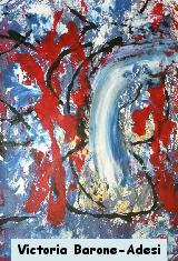 Oh Canada arte acrilica astratta