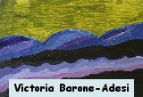 Purple Hills acrylic abstract art