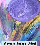 Purple Seed arte acrilica astratta