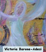 River Angel arte acrilica astratta