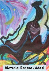 Root arte acrilica astratta