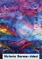 Splash Mountain acrylic abstract art